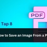 How to Save an Image From a Pdf